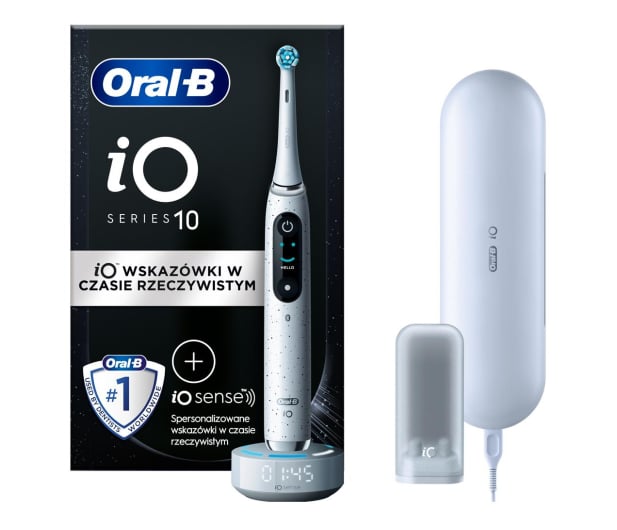 Oral-B Szczoteczka magnetyczna iO10 (biała) - 1131220 - zdjęcie